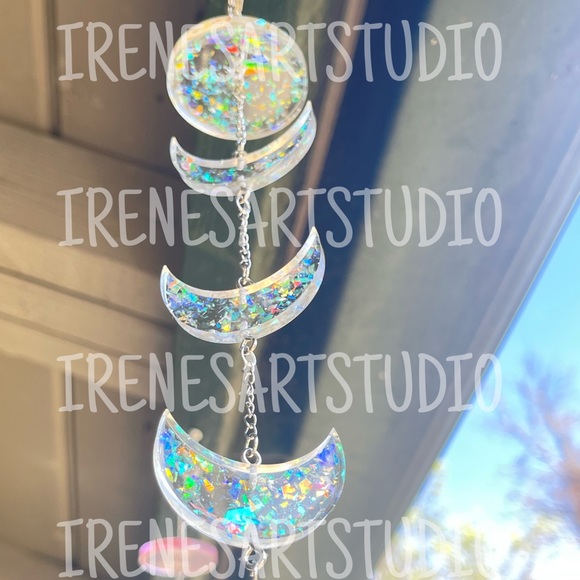 MOON PHASE SUN CATCHERS - Picture 1 of 6